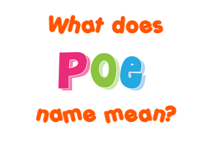 Meaning of Poe Name