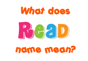 Meaning of Read Name