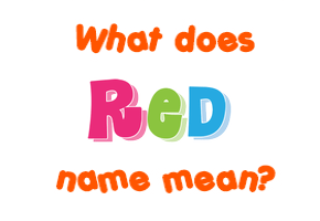 Meaning of Red Name