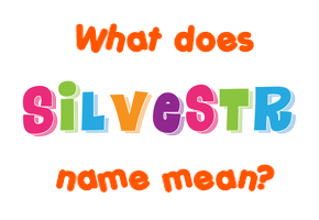 Meaning of Silvestr Name