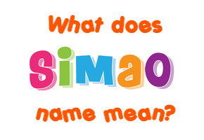 Meaning of Simao Name