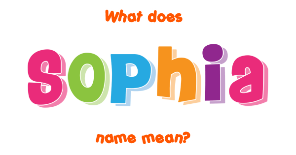 SOPHIA DEFINITION MEANING visual data 5