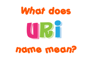 Meaning of Uri Name