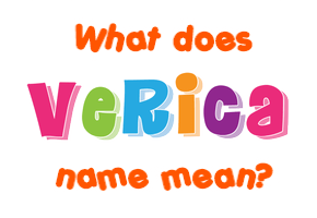 Meaning of Verica Name