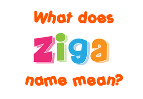 Meaning of Žiga Name