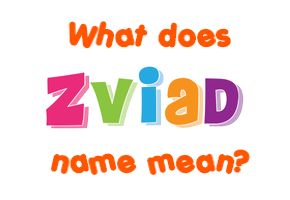 Meaning of Zviad Name